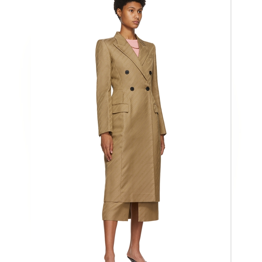 NWT Givenchy chain logo coat